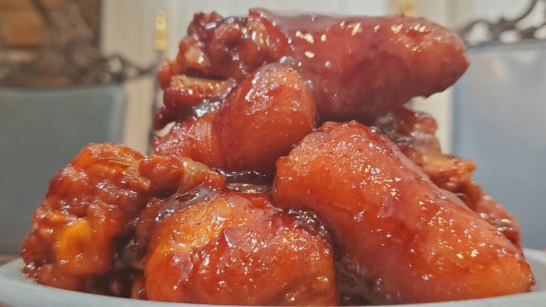 KOREAN STYLE STICKY BBQ PIG TAIL RECIPE | PORK RECIPES | ASIAN STYLE PIG TAILS | KOREAN FOOD RECIPES