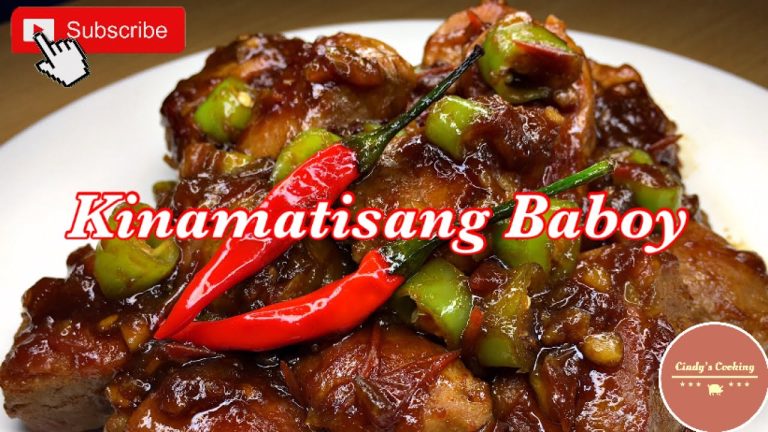 Kinamatisang Baboy | Sauteed Pork in Tomatoes | Pork Tenderloin Recipes | Easy Recipe