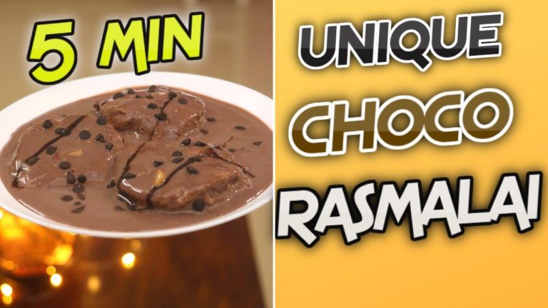 [5Mins] Instant Chocolate Rasmalai Recipe 😳 Diwali Special Easy and Unique Dessert Recipes #shorts