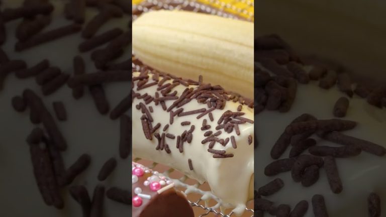 #Shorts The BEST recipe Chocolate Dessert with Bananas #Satisfying #Chocolate #cake #shortsvideo