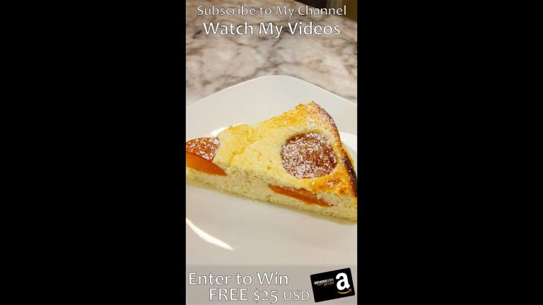 Sugar Free Flourless Apricot Cheesecake (Gluten Free Dessert Recipes) #shorts t