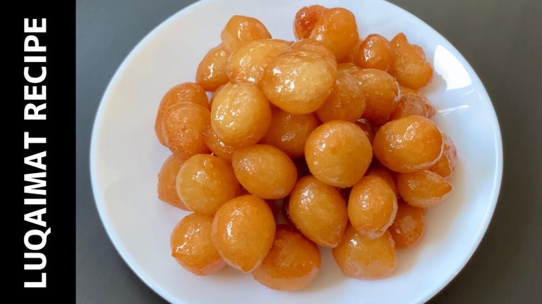 Luqaimat  Recipe || Arabic Sweet Recipe || How to make Luqaimat || Arabian Dessert Loukoumades