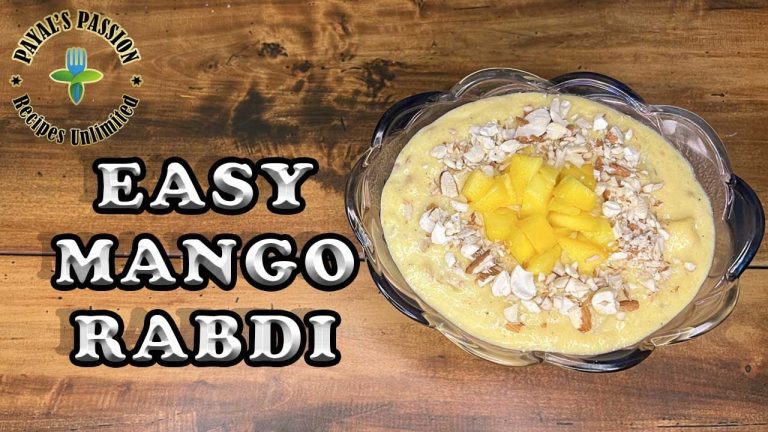 How to Make Mango Rabdi | Mango Rabdi Recipe | Easy Dessert Recipes | Mango Recipes | Payals Passion