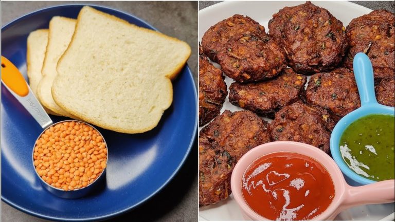 New Bread & Lentil Snacks Recipe | Crispy Bread Fries | Tea Time Snacks Recipe | Corner Cooks