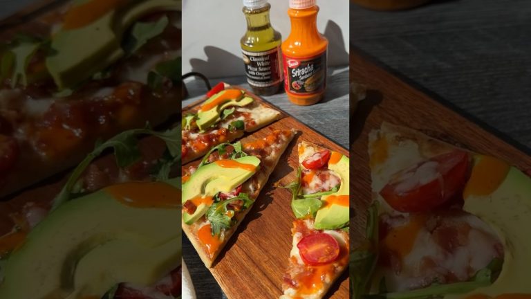 Delicious West Coast BLT Flatbread Recipe – Let's Make ThisTogether! #shorts