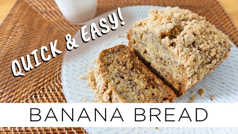 Easy Banana Bread Recipe