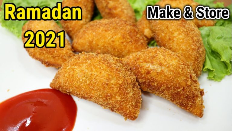 Quick & Easy Bread Snack Recipe For Iftar | Half Moons Recipe (Make & Store) | Ramadan 2021