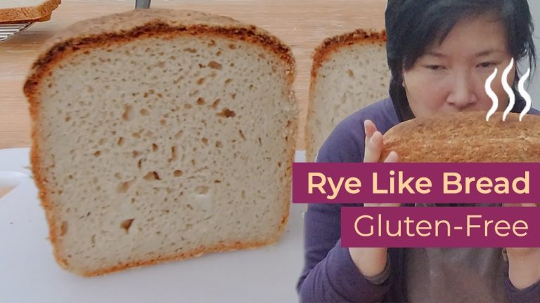 RYE BREAD LIKE – Gluten Free Bread. An easy recipe for baking gluten free bread at home!