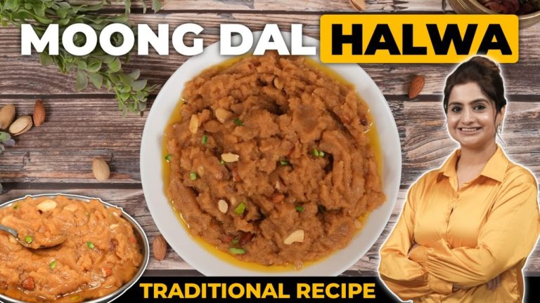 Instant Moong Dal Halwa Recipe With Perfect Measurement – Indian Dessert | Halwa Recipe