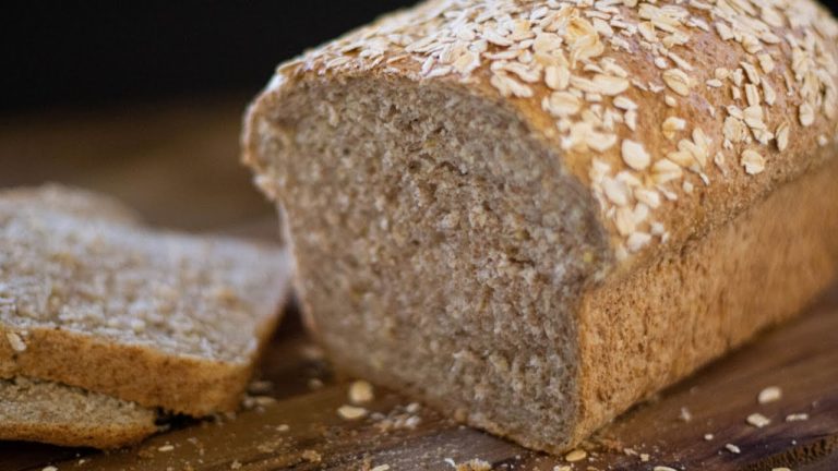 EASY WHOLE WHEAT SANDWICH BREAD RECIPE