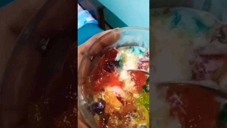 new dessert recipe 2 layer tapioca dessert sago milk pudding recipe yummy broken glass jelly pudding