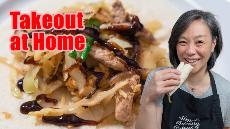 Forget TAKEOUT – Moo Shu Pork at Home