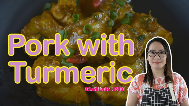 PORK WITH TURMERIC | EASY PORK RECIPE