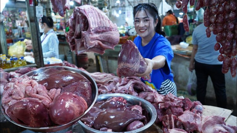 Pregnant mom buy pork organ meats for cooking – Yummy pork organ meat recipe