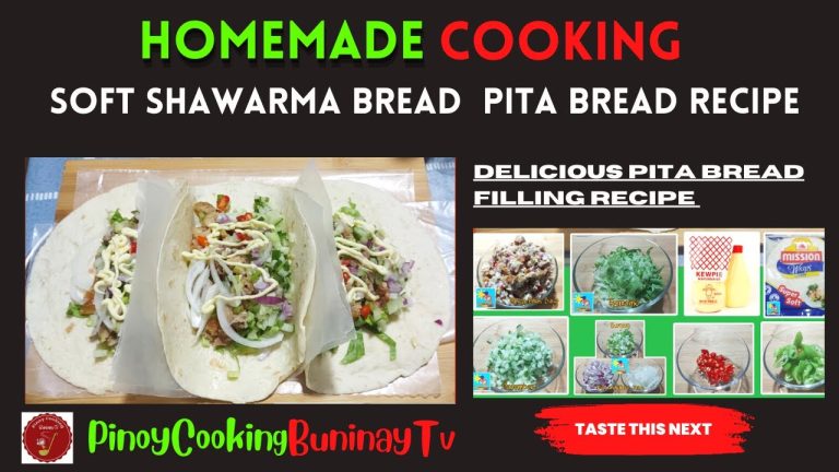 Delicious Pita Bread Filling Recipe Pork Sisig Wraps  Vlog # 188