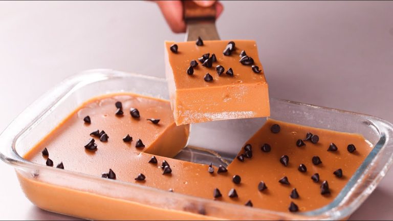 COFFEE PUDDING RECIPE | COFFEE PUDDING DESSERT RECIPE | EGGLESS COFFEE DESSERT | N’Oven