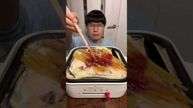 Pork and eggplant pasta #shorts  #food