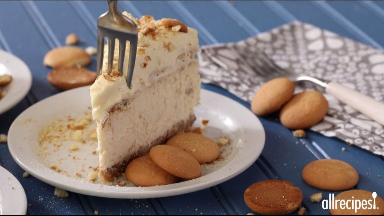 How to Make Banana Cream Cheesecake | Dessert Recipes | Allrecipes.com