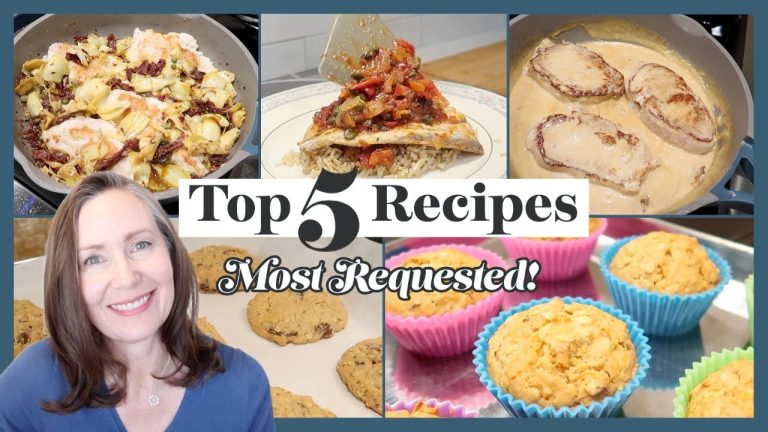 MOST REQUESTED RECIPES OF ALL TIME | TOP 5 EASY FAVORITES | WHAT’S FOR DINNER?