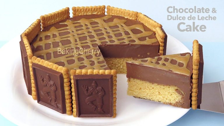 Pudding Cake with Chocolate and Dulce de Leche | Amazing Dessert Recipe | Baking Cherry