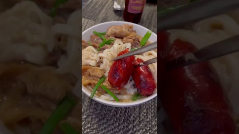 My husband made me dinner