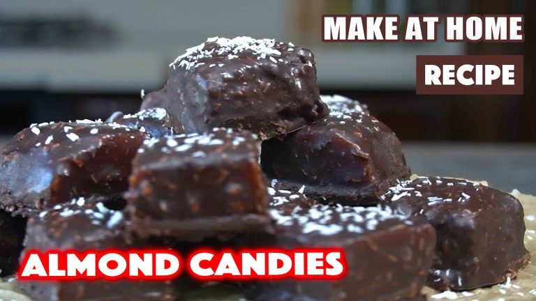 NO BAKE Homemade Almond Candies | Easy Dessert Recipe