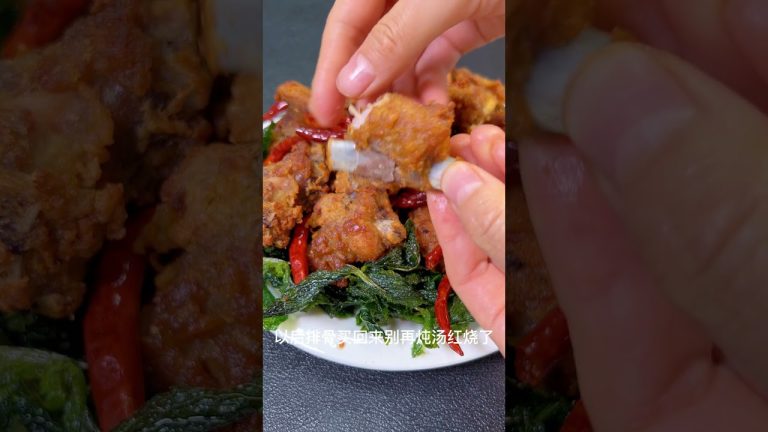 fried ribs ，炸排骨，【麗麗廚房】，#friedribs  #pork #chinesefood #cooking #recipe