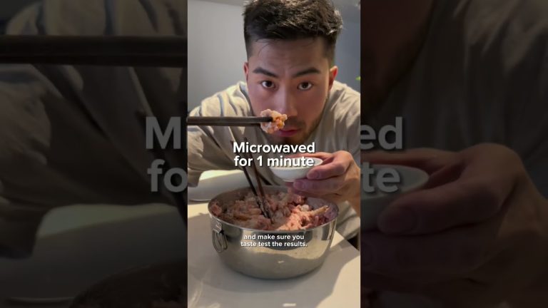 Making JUMBO shrimp and pork wontons