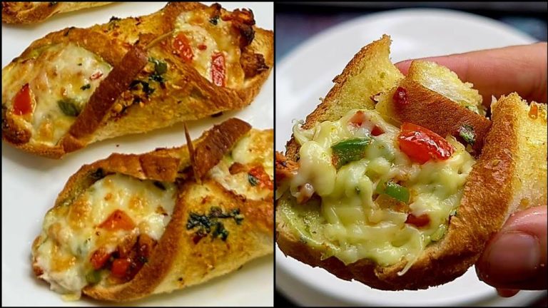 Cheesy Chicken Bread Parcel | Domino’s Style Chicken Parcel Recipe ❤️