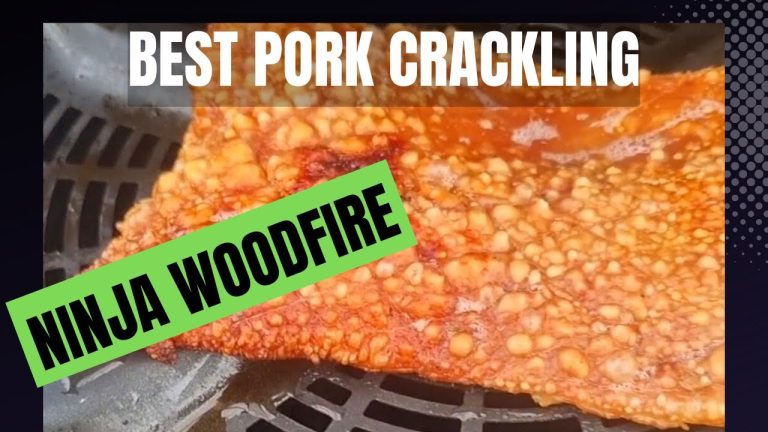 How to Make the BEST Pork Crackling with a Ninja Woodfire Grill!