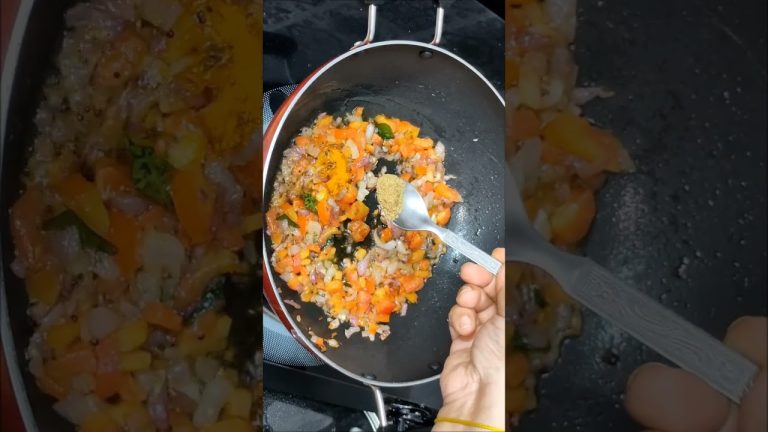 Bread Upma for kids | Bread Recipes #shorts #ytshorts #shortsfeed #youtubefeed #breadupma #bread