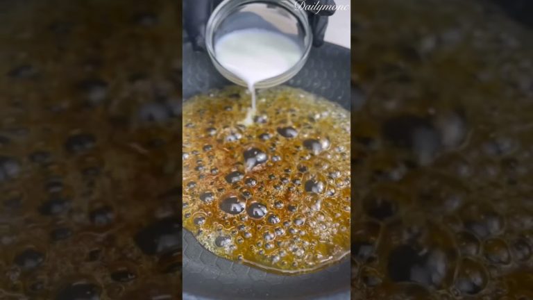 ASMR | Caramel Popcorn Bread | Snacks Recipe | Cooking | Food #shorts #asmr #cooking