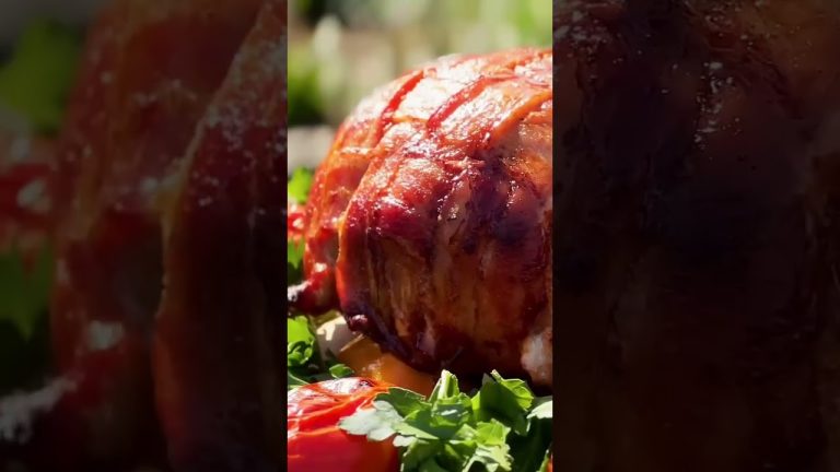 Bacon Weave Cheeseburger | Unique Recipe. #shorts  #rural_cuisine #flavour_of_life #cooking #