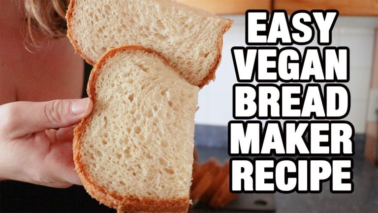 VEGAN Bread Machine Recipe | EASY and HANDS OFF | Baking Vegan Bread #veganrecipes