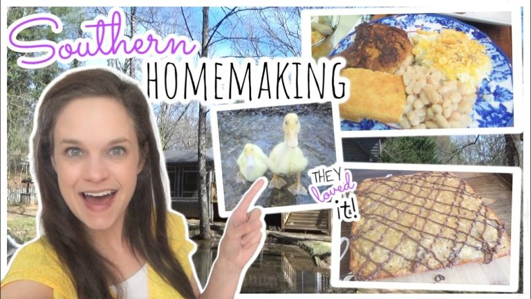 It’s probably all in my head… 😆 | Skillet Pork Chops & Banana Breakfast Bars | Southern Homemaking