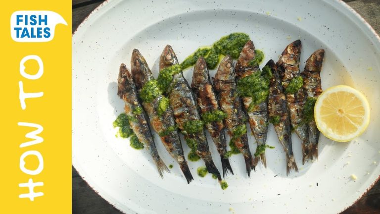 How to BBQ whole sardines the perfect way
