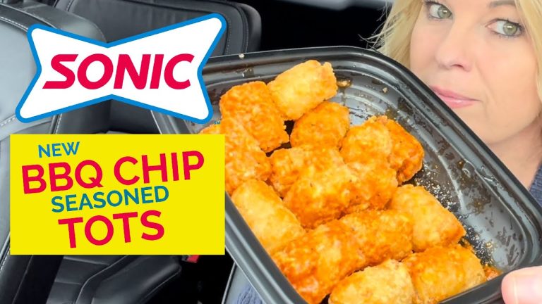 Sonic New BBQ Chip Seasoned Tots Review