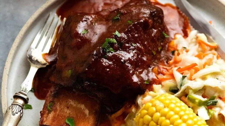 BBQ Beef Short Ribs – slow cooked!