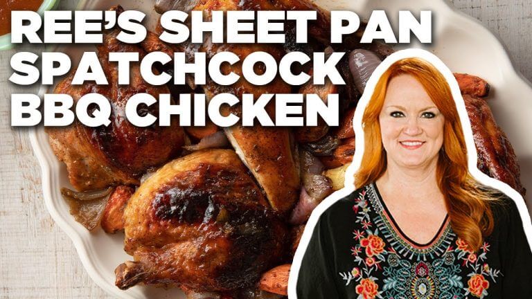 Ree Drummond’s Sheet Pan Spatchcock BBQ Chicken | The Pioneer Woman | Food Network