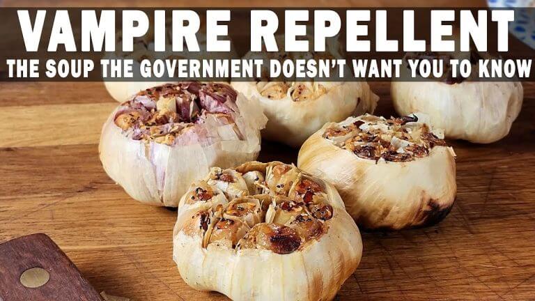 ROASTED GARLIC SOUP VAMPIRE REPELLENT | Recipe | BBQ Pit Boys