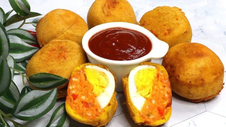 Ramadan Recipes Schezwan Anda Pakoda