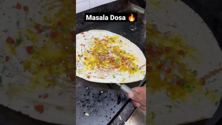 South Indian Masala Dosa #short #cooking #recipes #trending #shorts