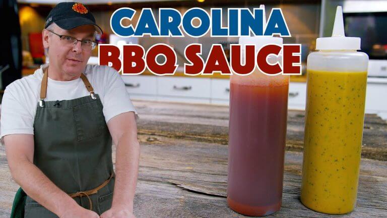 Carolina BBQ Sauce 2 Ways: Vinegar Pepper BBQ Sauce -&- Mustard BBQ Sauce Recipe