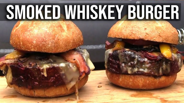 SMOKED WHISKEY BURGERS | Recipe | BBQ Pit Boys