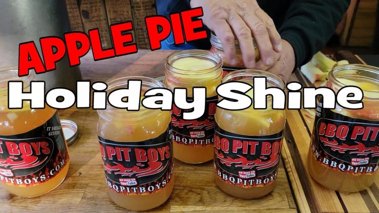 Apple Pie Holiday Shine Liqueur | Recipe | BBQ Pit Boys