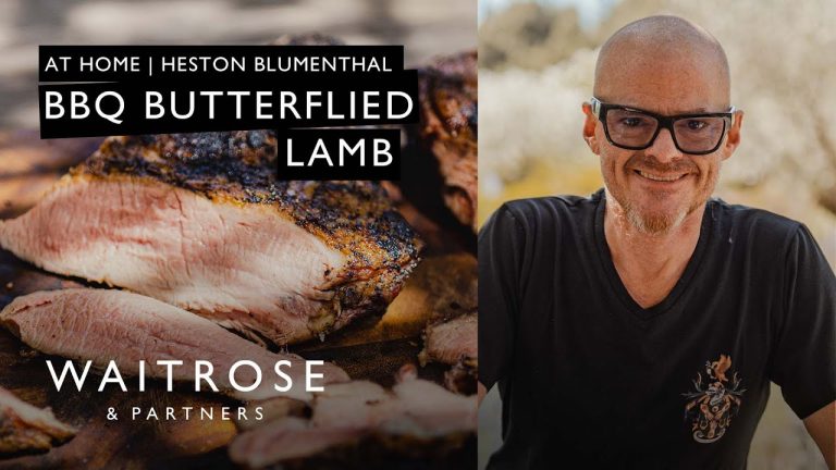 Heston Blumenthal’s BBQ Butterflied Lamb | At Home | Waitrose