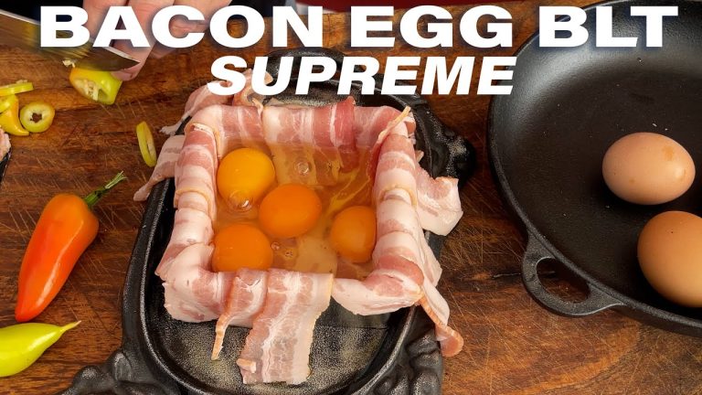 BACON EGG BLT SUPREME | Recipe | BBQ Pit Boys