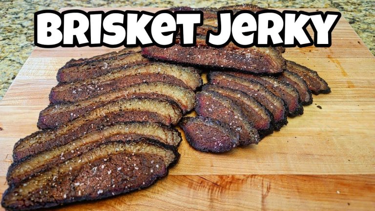 Smoked Brisket Jerky – Smokin’ Joe’s Pit BBQ