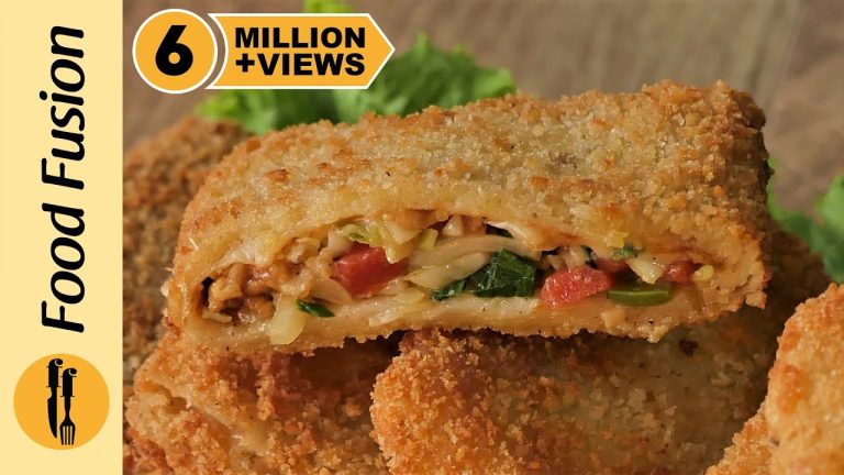 Crispy Vegetable Box patties Recipe By Food Fusion