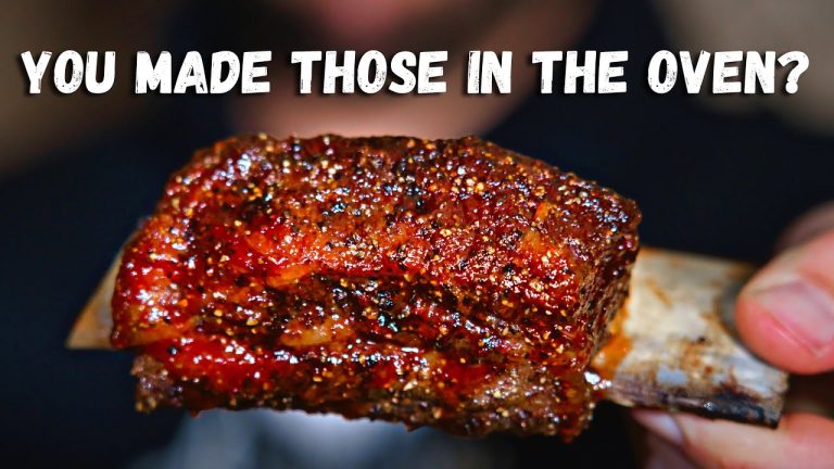 EASY Oven Baked Beef Short Ribs | The PERFECT Indoor BBQ Beef Ribs